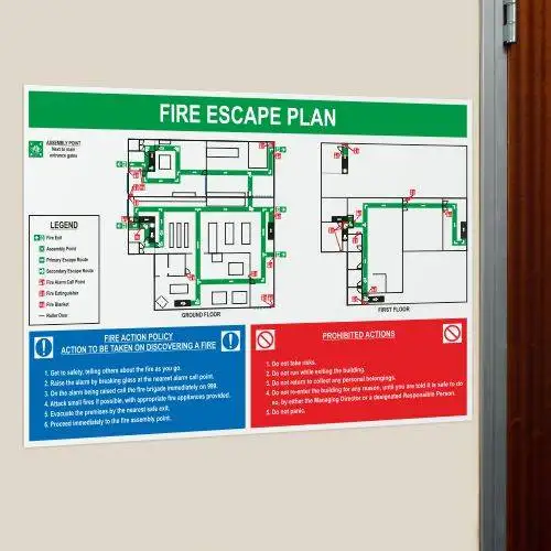 Fire evacuation planning
